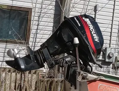 9.9 mercury 4 stroke , (2000), Short shaft . Fully serviced and tested, new sparks, filters, upper a...