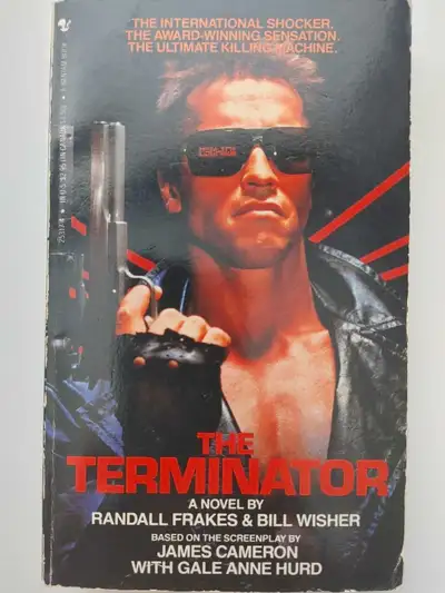 Terminator movie novel & blu-ray, View more