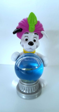 Disney Vintage Dalmatians McDonald's Genie Snow Globe Toy 