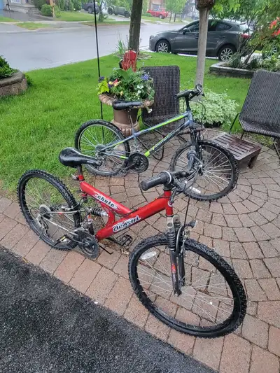 Arashi Chute 26 inch and Supercycle 24 inch Mountain Bikes, View more