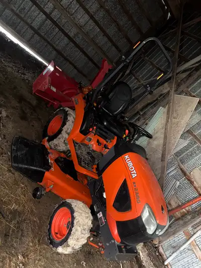 2019 Kubota BX2380 tractor and mower just recently inspected by dealership, no longer needed for our...