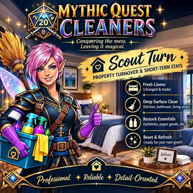 Mythical Quest Cleaners 586925098728181761