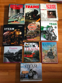 Coffee Table Books - Trains & History