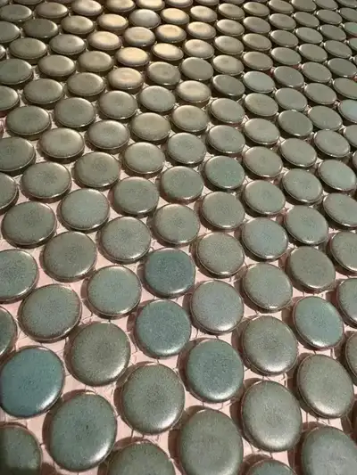 Penny Porcelain Mosaic Tile, View more