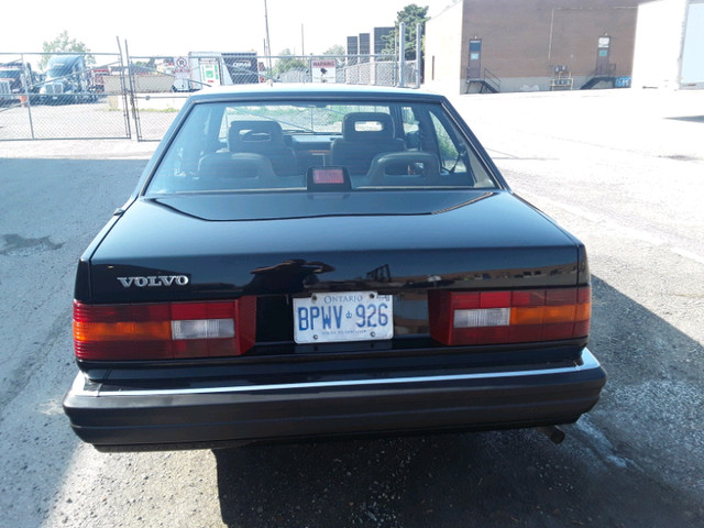 1988 VOLVO 780 BERTONE 2dr Coupe. CLEAN! SUPER-LOW Kms! in Cars & Trucks in Mississauga / Peel Region - Image 4