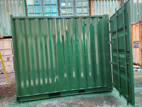 HOME GARDEN STORAGE 10FT SHIPPING CONTAINER WITH ROLLUP DOOR 10'