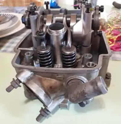 Fits 2002-2008 honda crf450r Cam is great no wear. Valves are in spec. $500