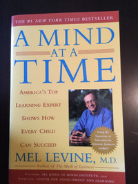 Livre/Book A Mind at a Time - author Mel Levine