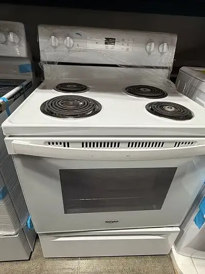 Whirlpool Stove 30" Coil – White – Used, View more