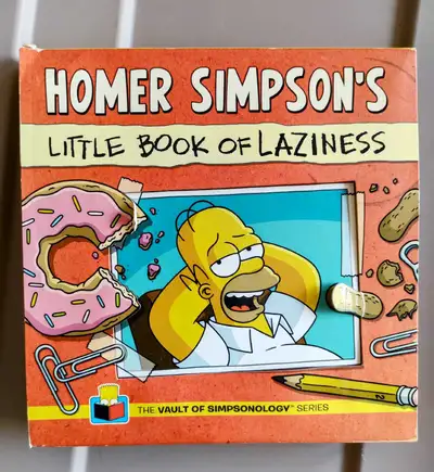 Homer Simpson's Little Book of Laziness, View more