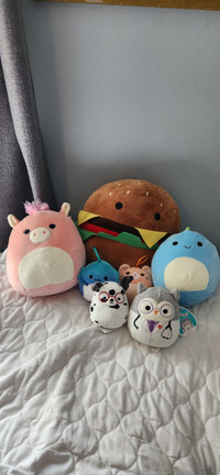 Pack of 6 Squishmallows - Barely used