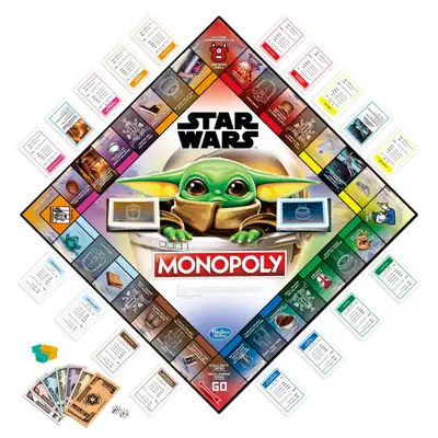 Monopoly: Star Wars The Child Edition Board Game for Kids and Families, Age 8+ NEW SEALED BOX INSPIR...