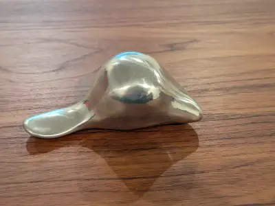 Aluminum beaver figurine , View more