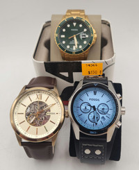 Fossil Watches (3): Automatic Chronograph Stainless Steel