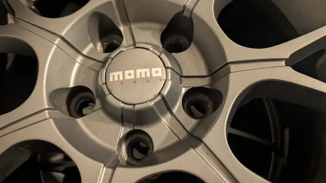 Beautiful Momo RIMs and Winter Tires  from 2015 BMW 320i xDrive in Tires & Rims in Oakville / Halton Region - Image 8