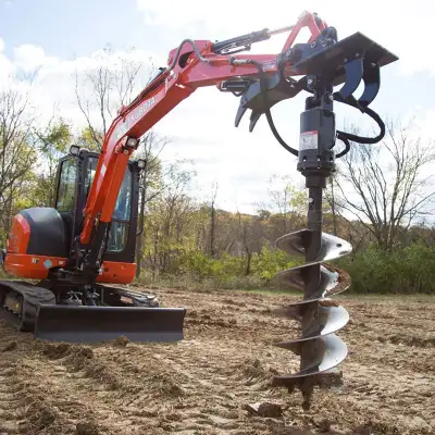 Excavator Hydraulic Auger for Excavators from 1 ton to 80 tons, View more