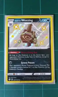 Pokemon Card Shiny Vault Shiny Baby Galarian Weezing