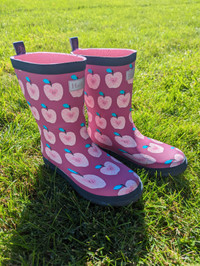 Bottes de pluie / Girl Rain Boots - size 3 US