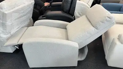 Beautiful Fabric manual Recliner  Home Theater Seating, View more