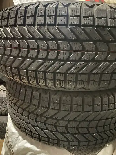 Here are brand new Firestorm Winterforce winter tires, size 235-55-17, * Tire Size: 235-55-17 * Tire...