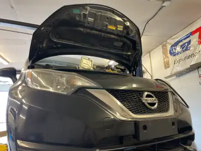 2018 Nissan Versa SV 1.6L with automatic transmission Car has 166541 kms on it, it ran drove $1800 f...