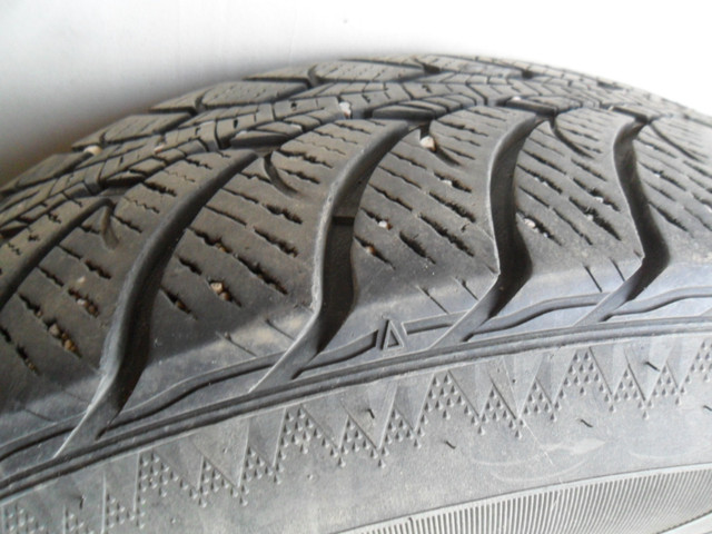 4 Good Year Winter  Tires on Rims.$500.  Was on a Dodge Grand Ca in Tires & Rims in Saskatoon - Image 3