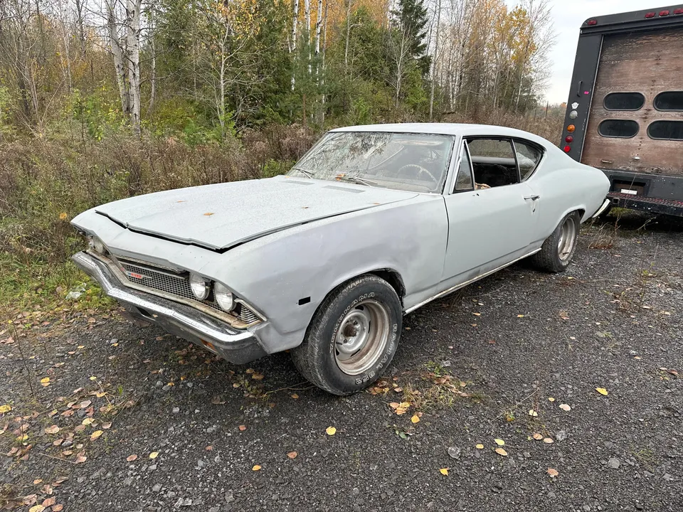 PENDING PICKUP. 1968 Chevelle all original Project