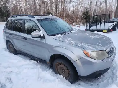 Selling my 2009 Subaru Forester, a reliable and inspected vehicle (until end of April 2026) that's r...