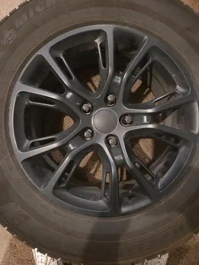 This set of 4 winter tires were purchased new in 2024, used for one season and have approximately 50...