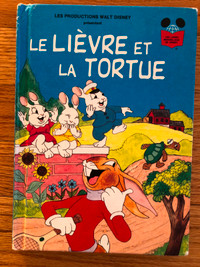 LIVRE LE LIÈVRE ET LA TORTUE Les livres merveilleux de Disney