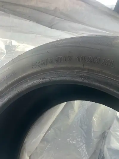 Selling 4 winter tires. I bought the wrong size so they don’t fit my car.