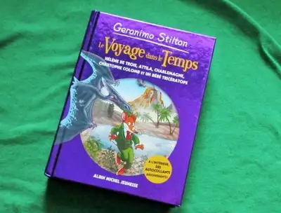 Le VOYAGE dans le TEMPS… Geronimo Stilton …Book 6, View more