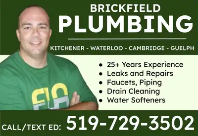 519-729-3502 Friendly Professional Plumbing 25 yrs Exp Plumber, View more