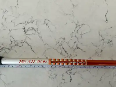 Graphite Design Tour AD DI 6 Stiff with Golf Pride MCC grip and Titleist Adaptor. Approximate 43.5”...
