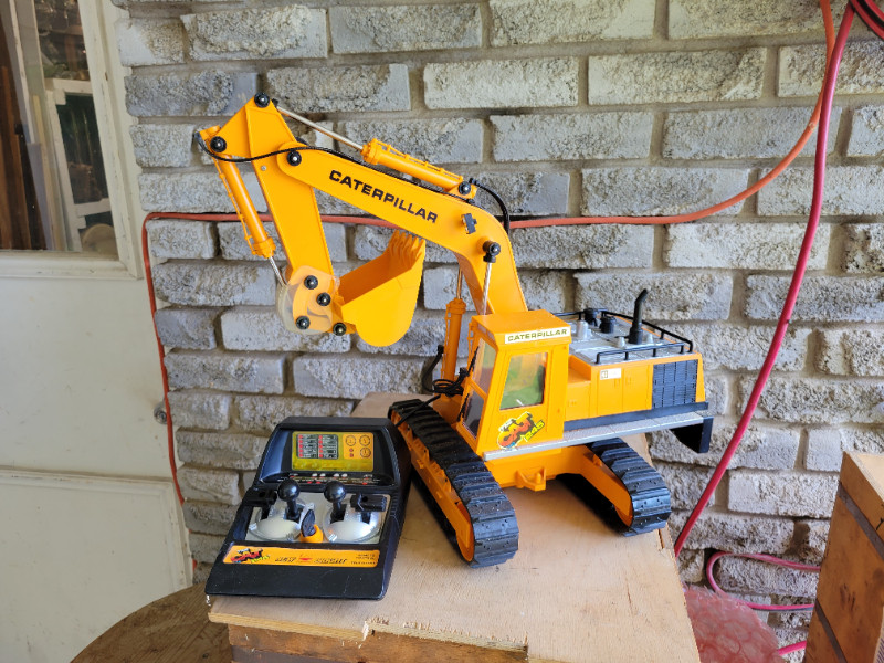 New cheap bright excavator