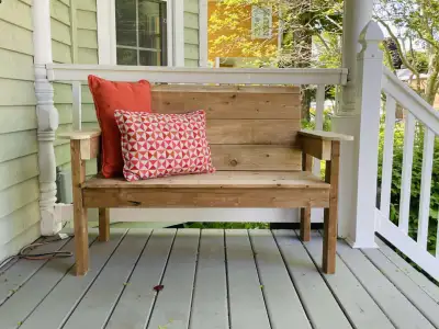 OUTDOOR GARDEN BENCH 5 Ft Wide, View more