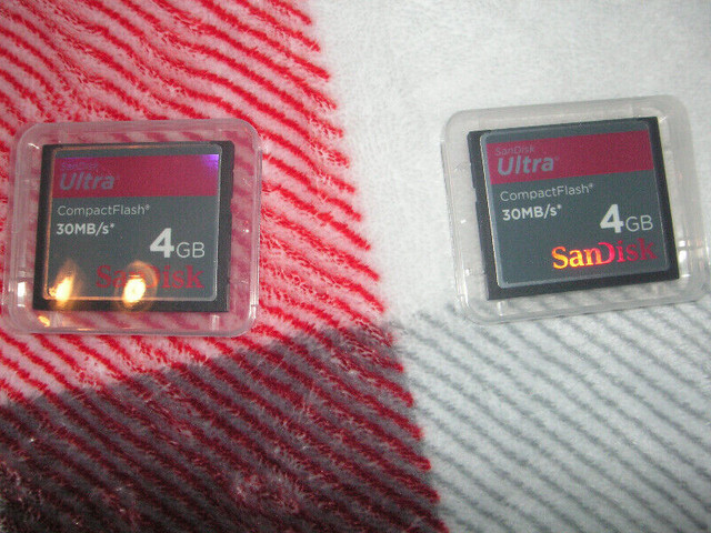 SanDisk Ultra CompactFlash 4 GB Memory Card 30MB/s SDCFH-004G-U4 in Flash Memory & USB Sticks in North Bay