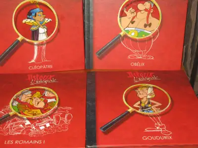 4 livres d'Astérix L'intégrale en très bon état. 15,00$ CHACUN, View more