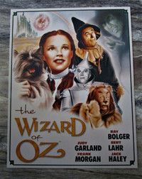 Wizard of Oz, plaque de métal Le magicien D'OZ