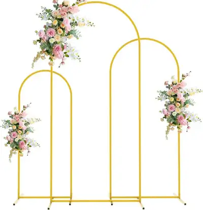 Wokceer Wedding Arch Backdrop Stand, View more