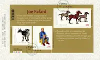 STAMPS JOE FAFARD CANADIAN SCULPTURE ARTIST FIRST DAY COVER