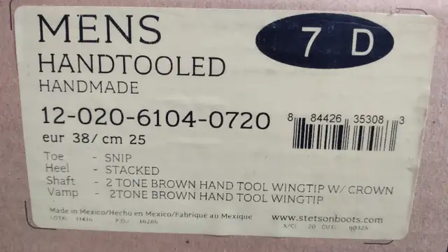 Stetson Cowboy Boots in Men's Shoes in Trenton - Image 6