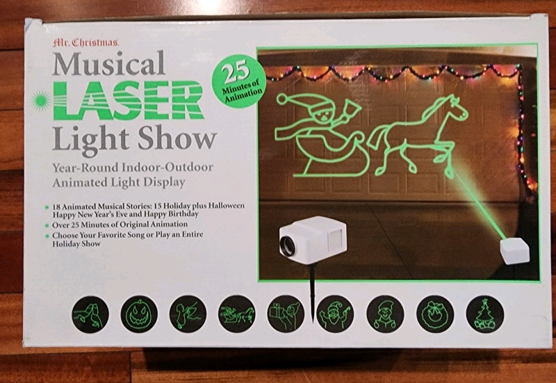 Mr.Christmas Musical Laser light show Holiday, Event & Seasonal
