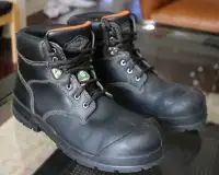 Work Safety boots 6” men’s size US 11 steel toe Workload Challen