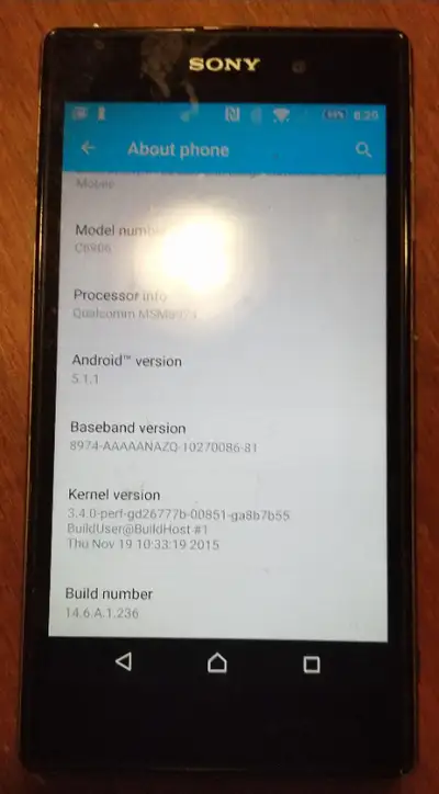 Unlocked Xperia Z1 16 GB with wire / Charger, View more