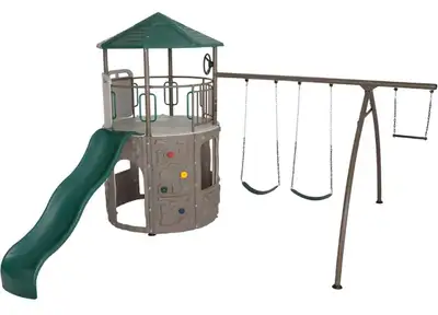 Lifetime Adventure Tower Swing Set Playset, View more
