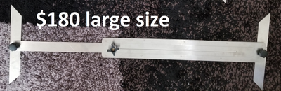 large size stair tread template for precise measurement. steel, View more