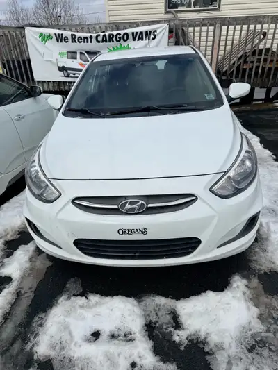 2007 hatchback Hyundai Accent White Power locks and windows Automatic starter Blue tooth Heated seat...