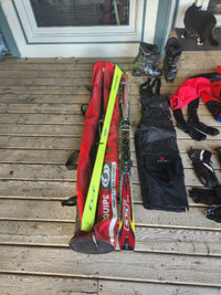 Ski equipment package