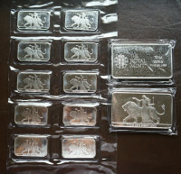 2024 Royal Mint UNA & the LION 1oz Silver Bar